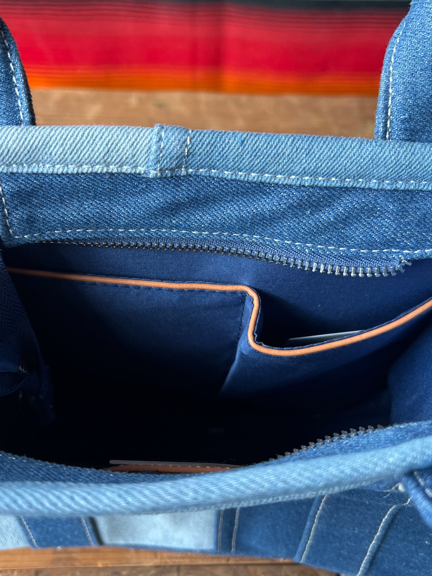 Denim Patchwork Purse