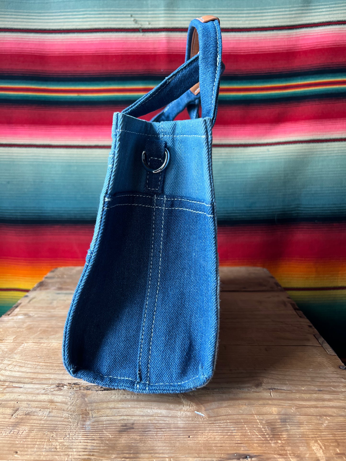 Denim Patchwork Purse