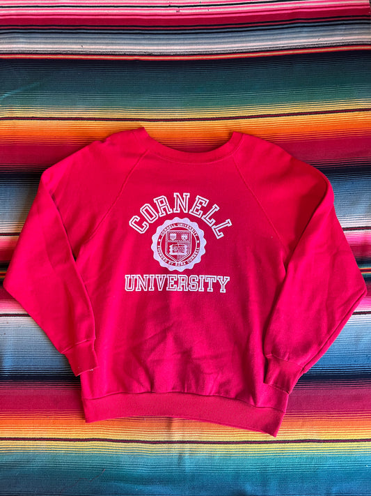 VTG Cornell University Red Sweatshirt