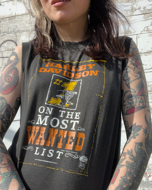 VTG Thrash Harley 'Most Wanted' Tee