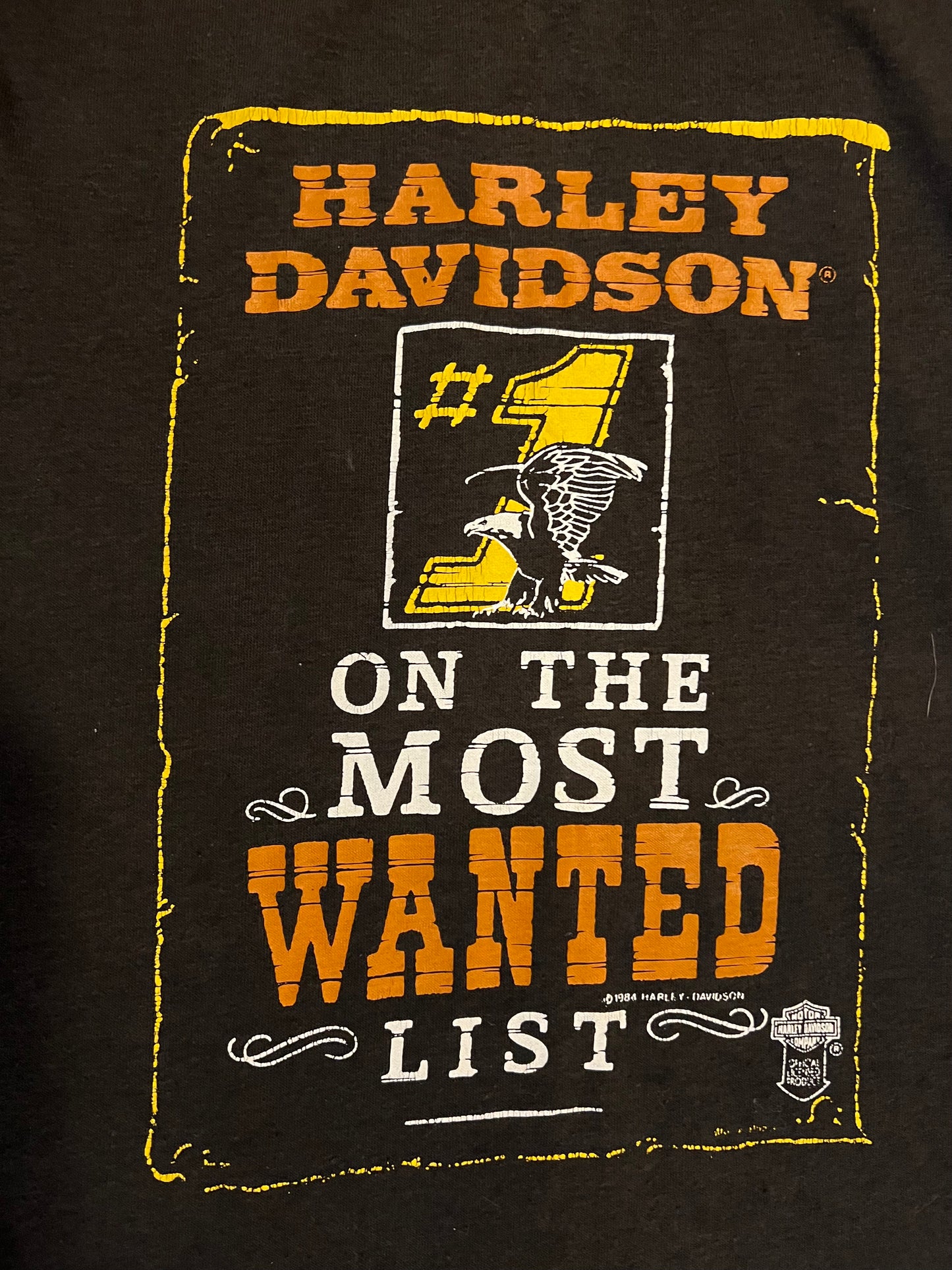 VTG Thrash Harley 'Most Wanted' Tee