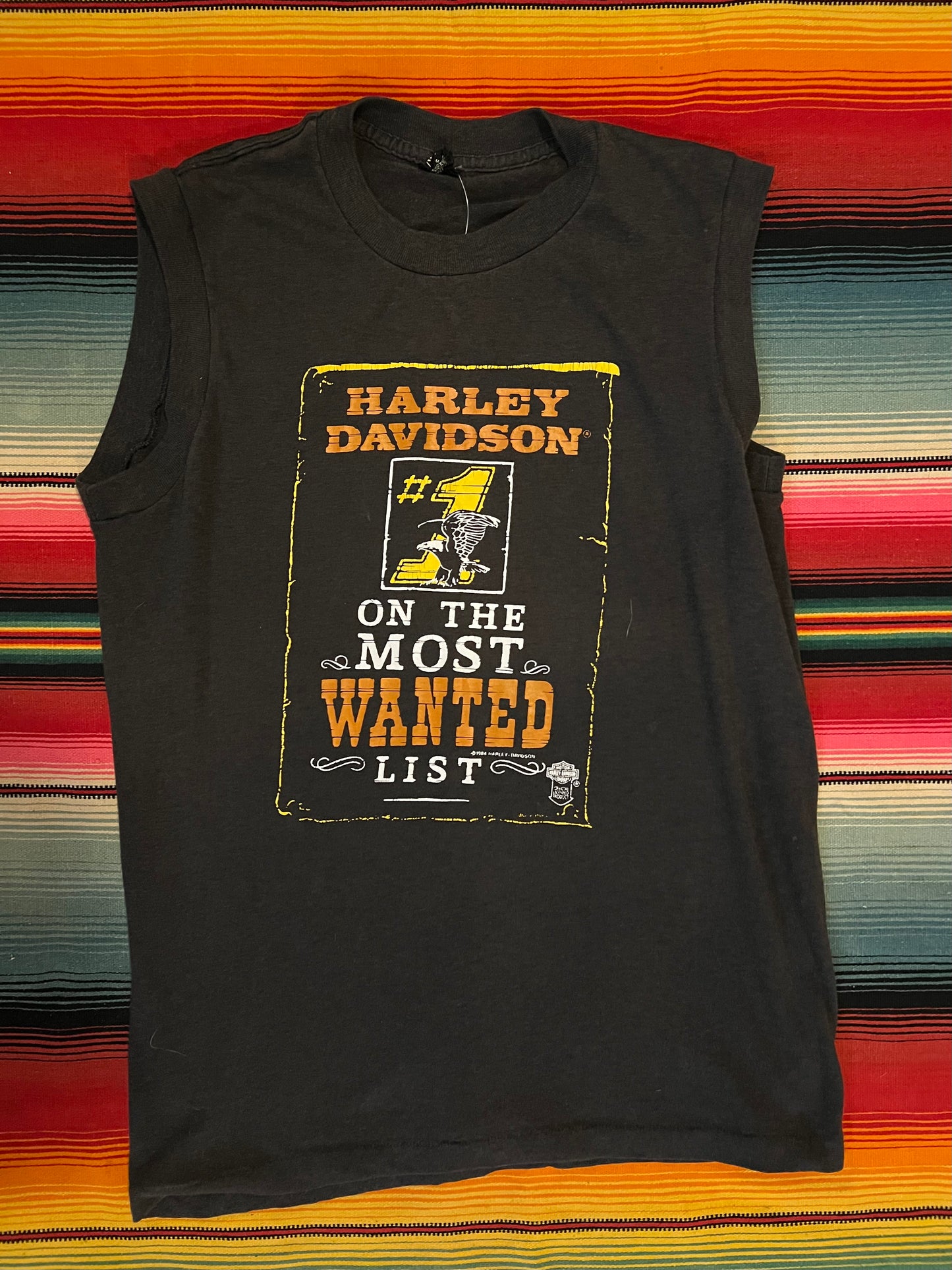 VTG Thrash Harley 'Most Wanted' Tee