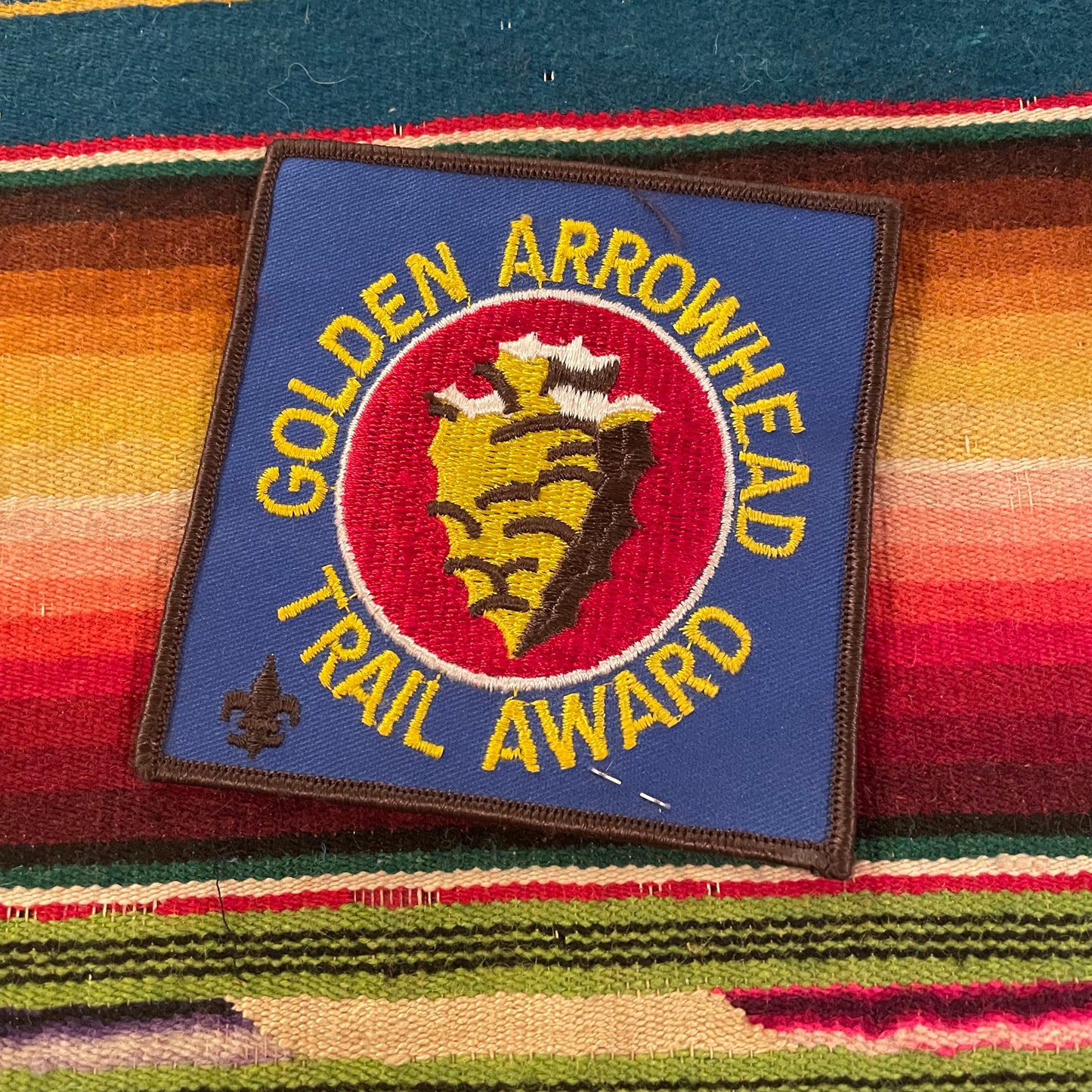 Golden Arrowhead Award Patch