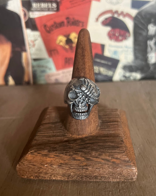 Scorpion Skull Ring