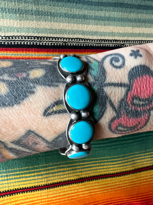 Fred Harvey 4 Stone Santa Fe Stamp (Double Arrow)