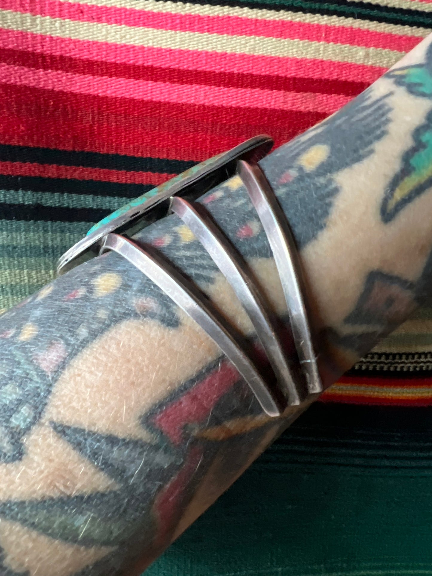 Irregular Oval Shaped Stone Cuff