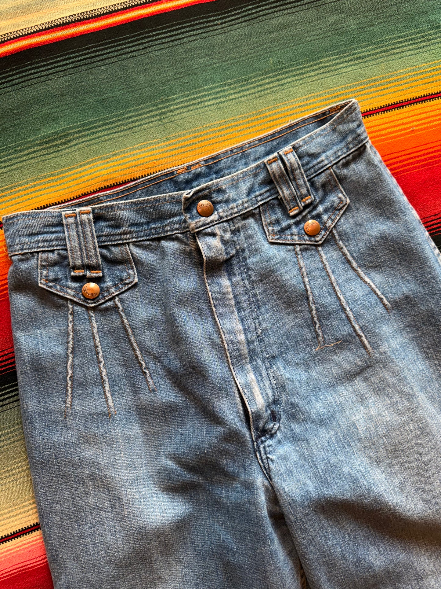 1970s Wrangler Wide Leg Jeans