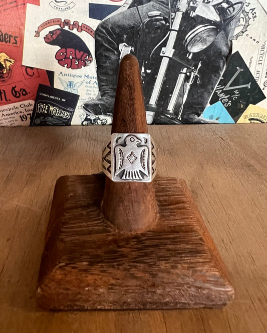 Sterling Thunderbird Ring (MA)