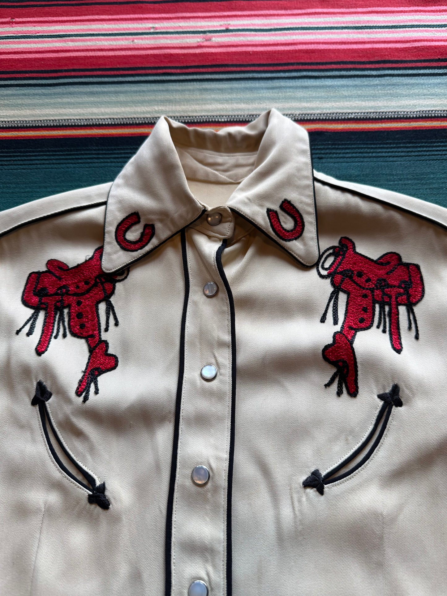 1940s/50s Embroidered Western Set