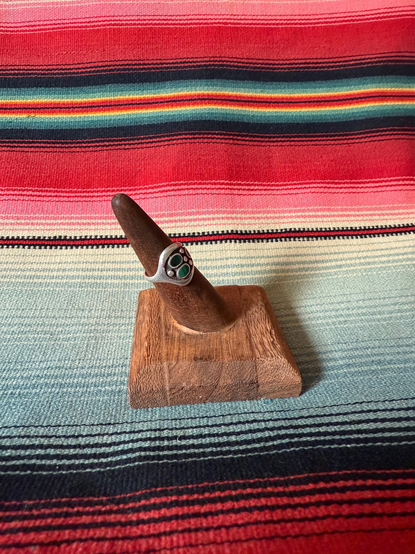 Small Malachite Ring