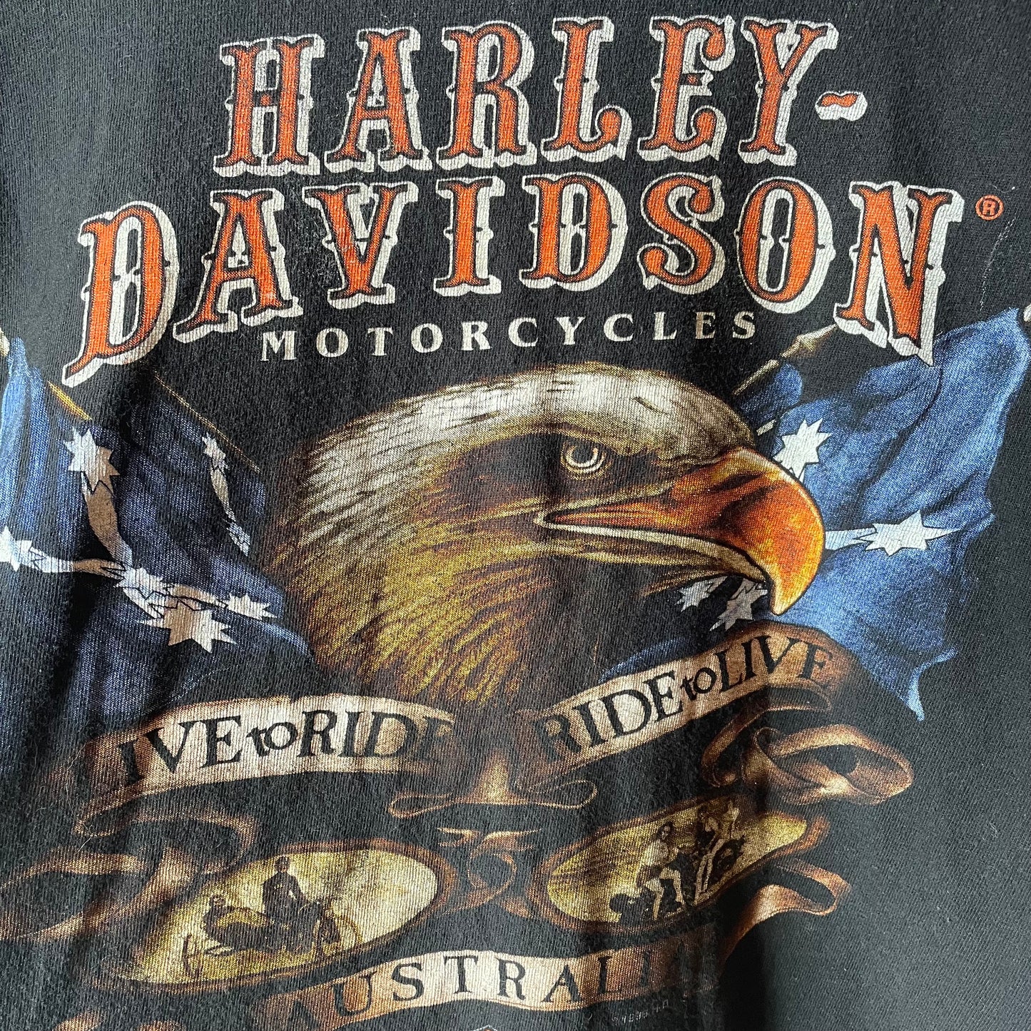 1996 Harley Davidson Australia Tee Medium