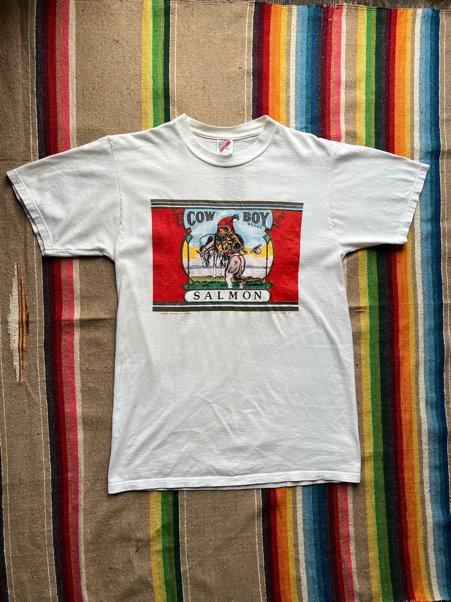 1990s Cowboy Salmon Tee