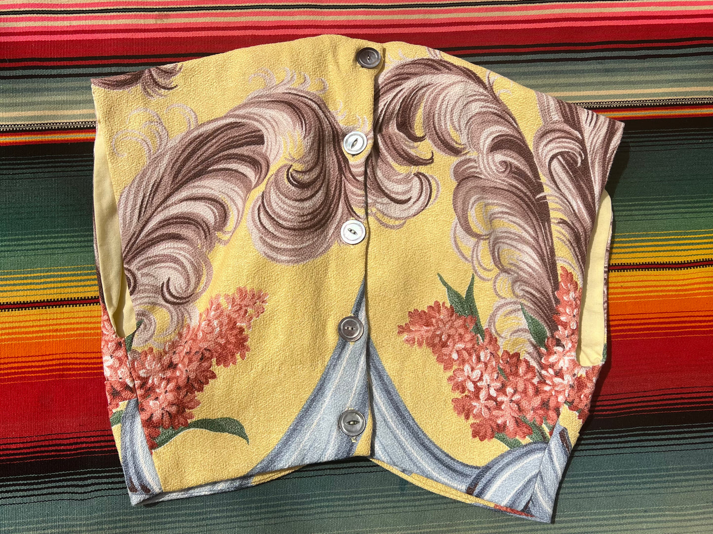 1940s Repro Crop Top & Pants Set