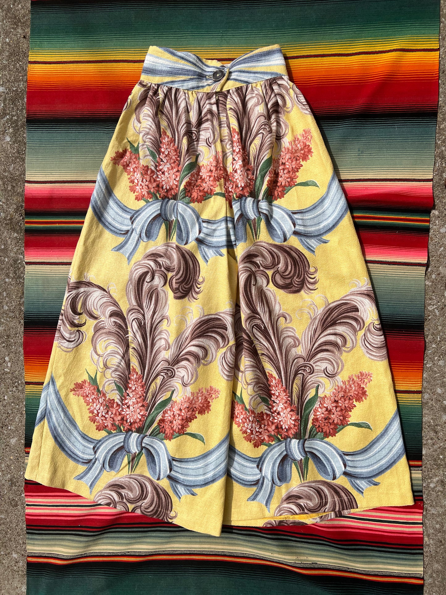 1940s Repro Crop Top & Pants Set