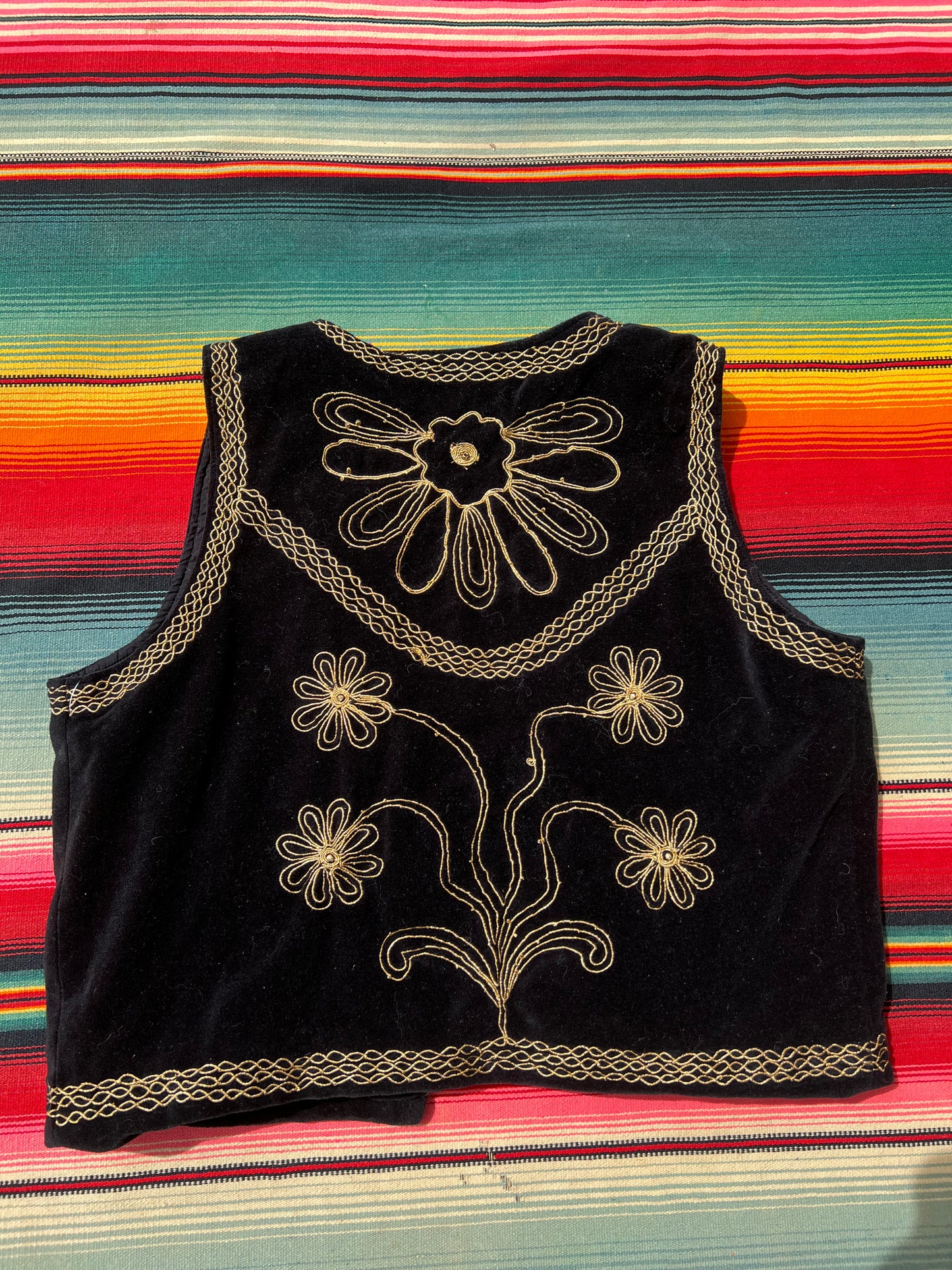 Hippie Shake "Flowers in the Night" Waistcoat