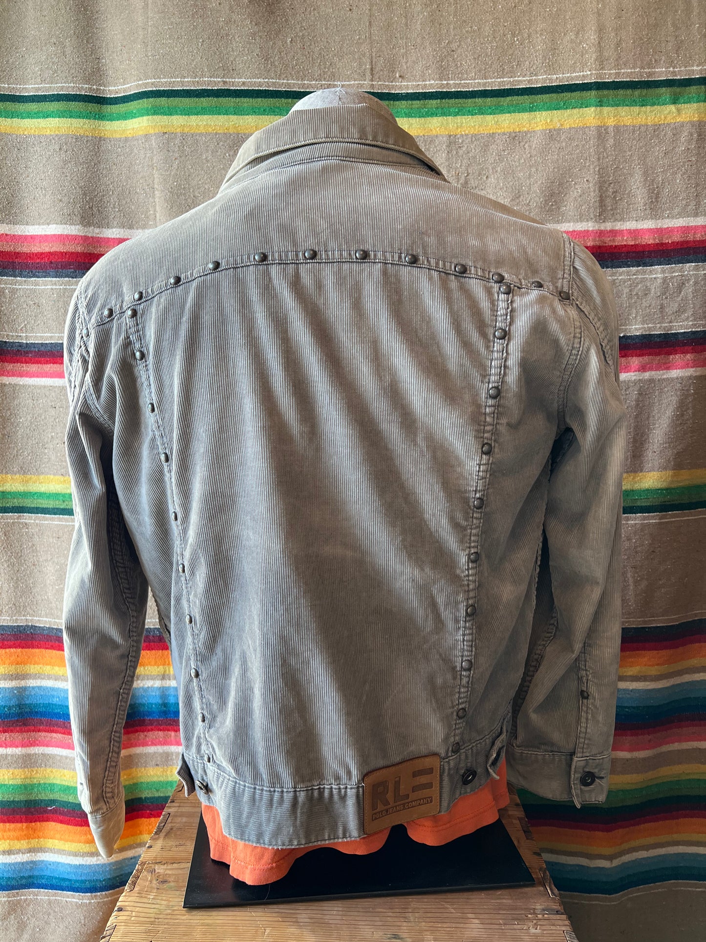 Polo Jeans Studded Corduroy Jacket