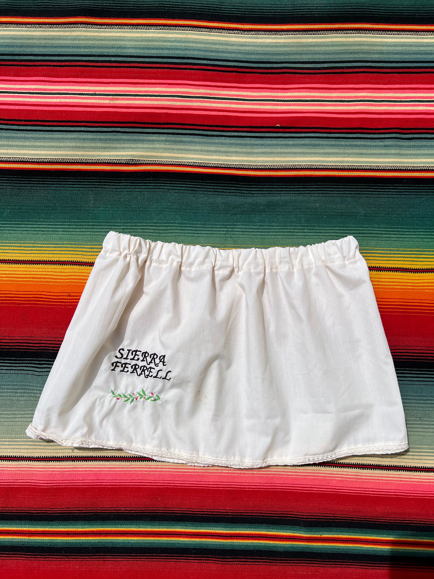 Sierra Ferrell Embroidered Slip Skirt