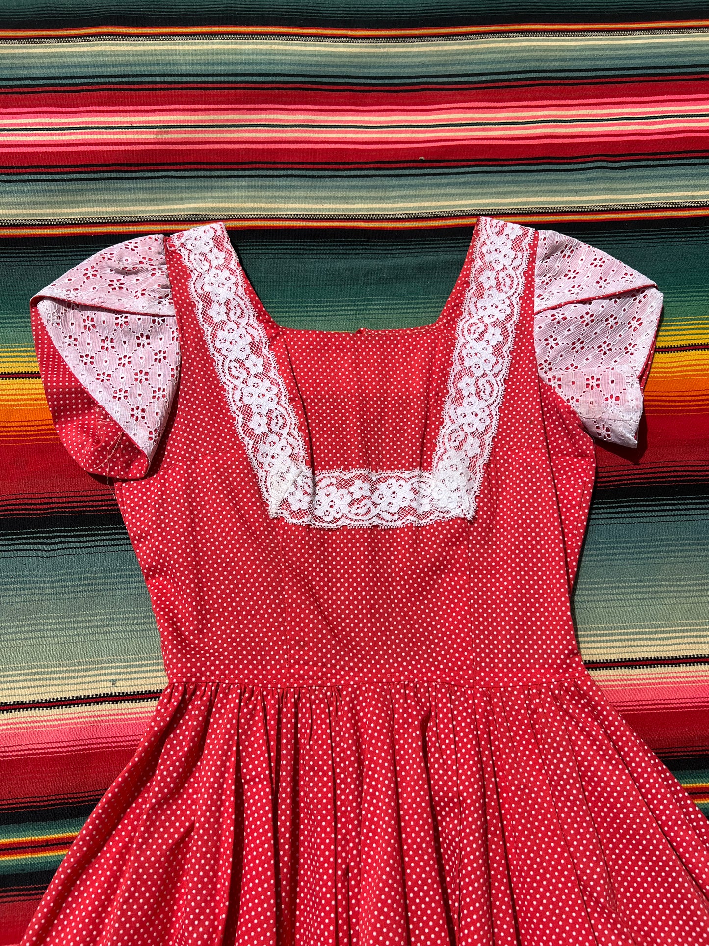 1960s Swiss Dot Dress