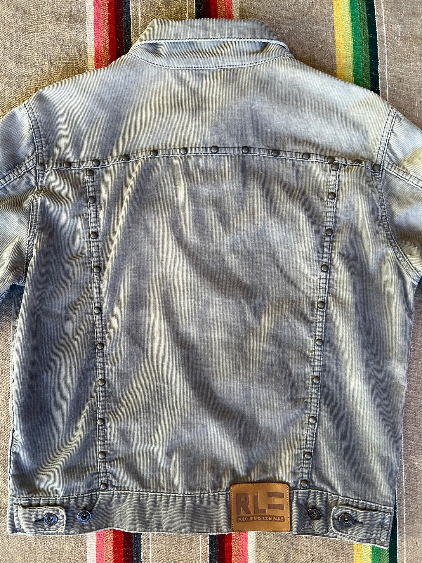 Polo Jeans Studded Corduroy Jacket