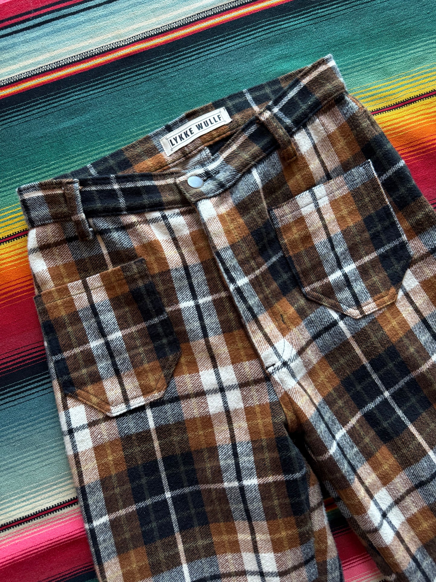 Lykke Wullf Flannel Ranch Pants