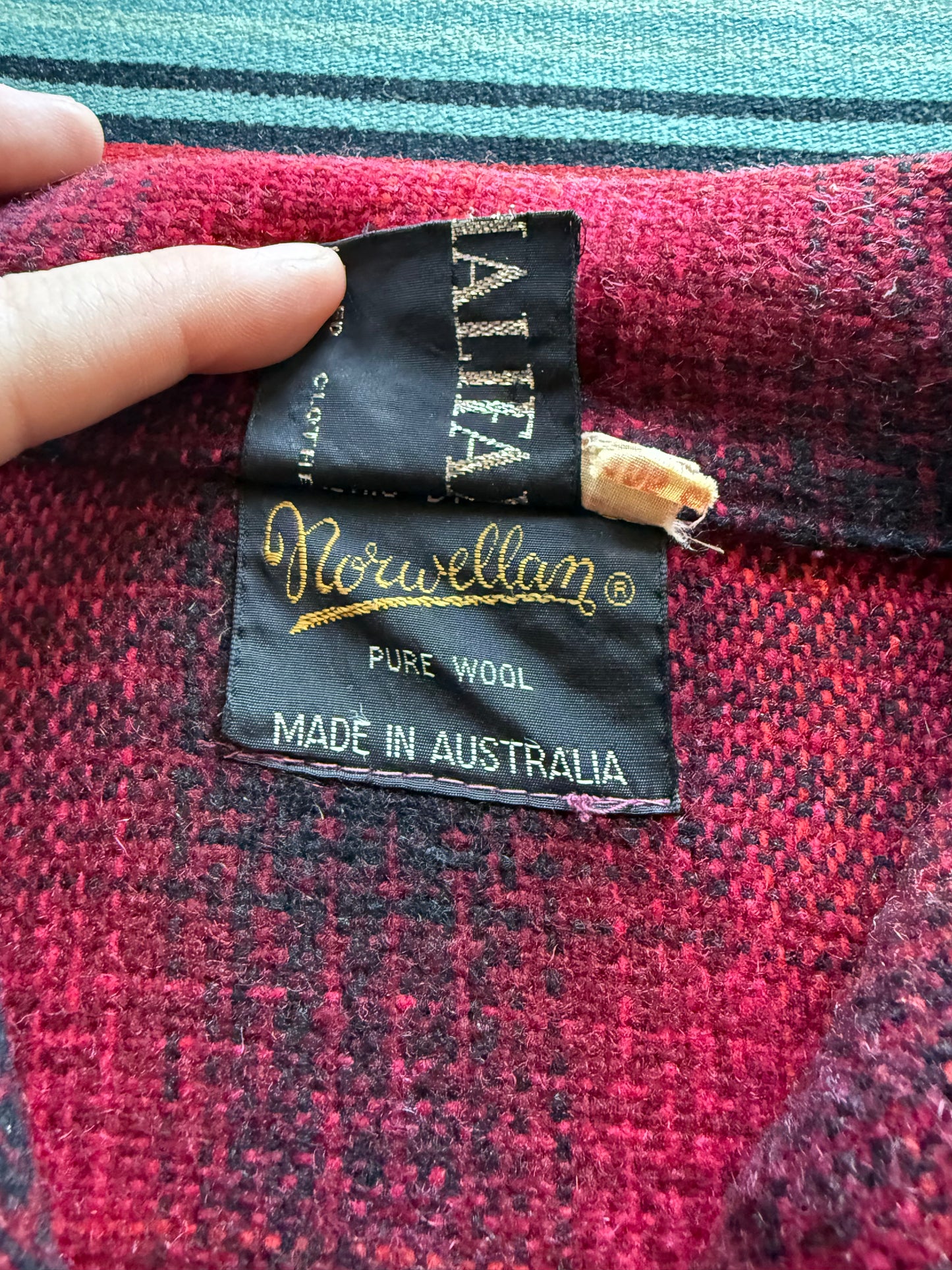 Vintage Norwellan Flannel