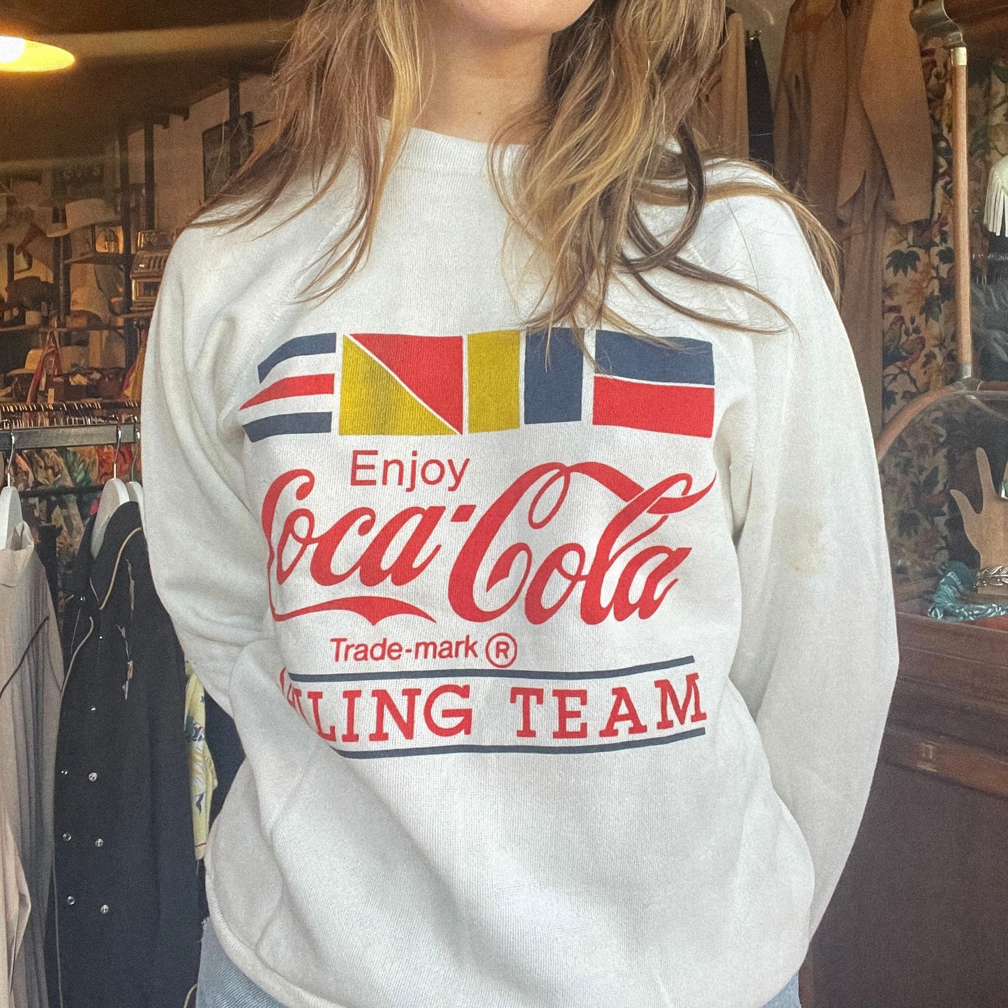 VTG Coca-Cola Sailing Team Crewneck