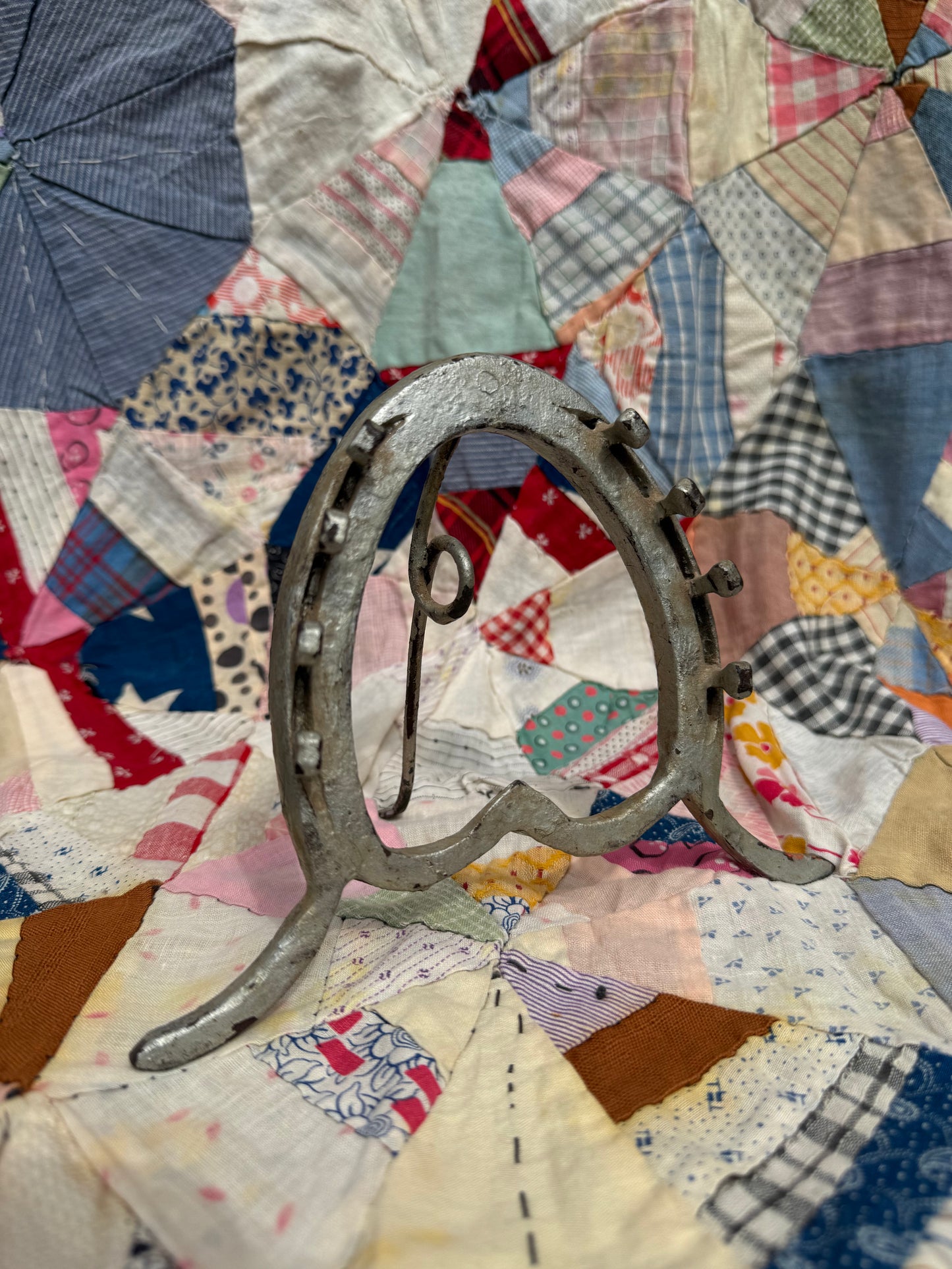 Folk Art Horseshoe Sculpture