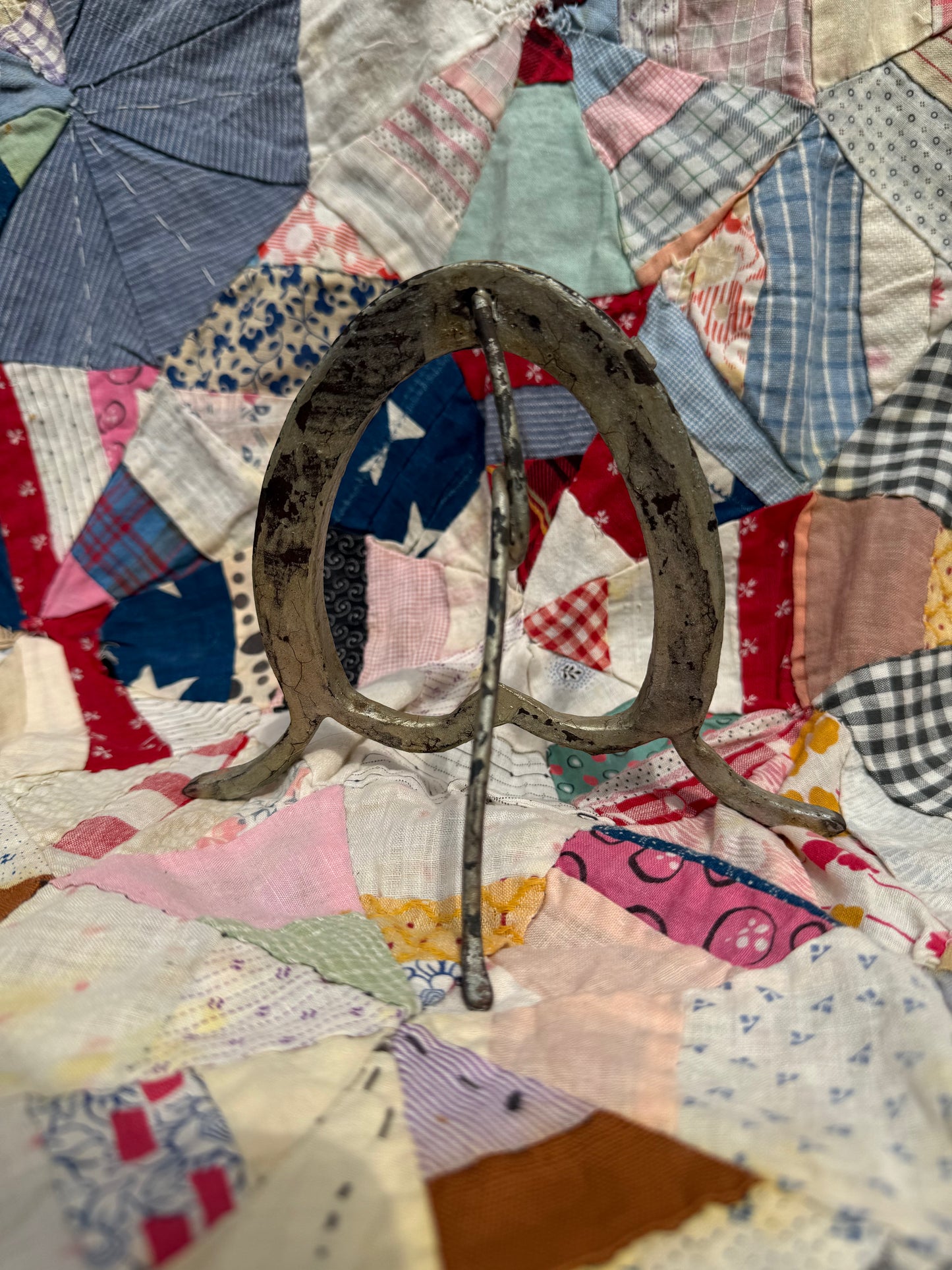 Folk Art Horseshoe Sculpture