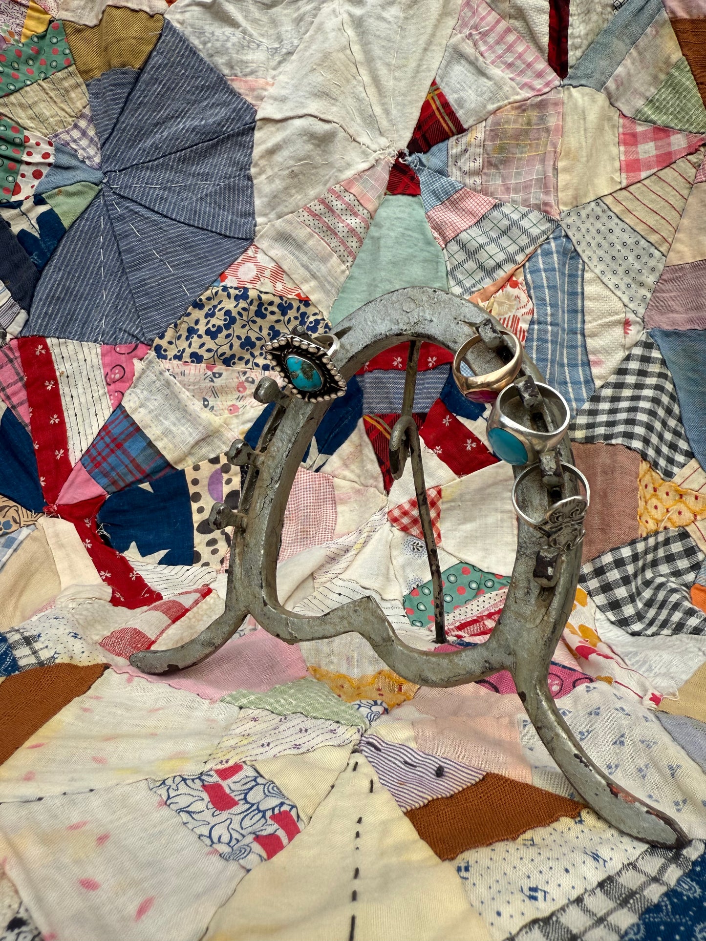 Folk Art Horseshoe Sculpture