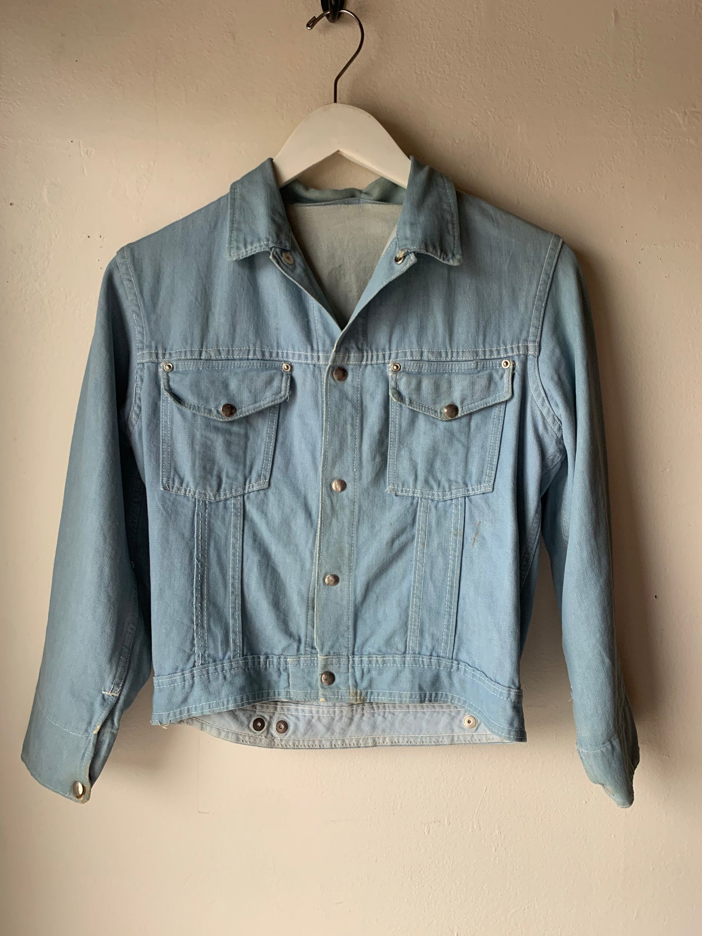 70s Light Blue Denim "Beverly" Jacket