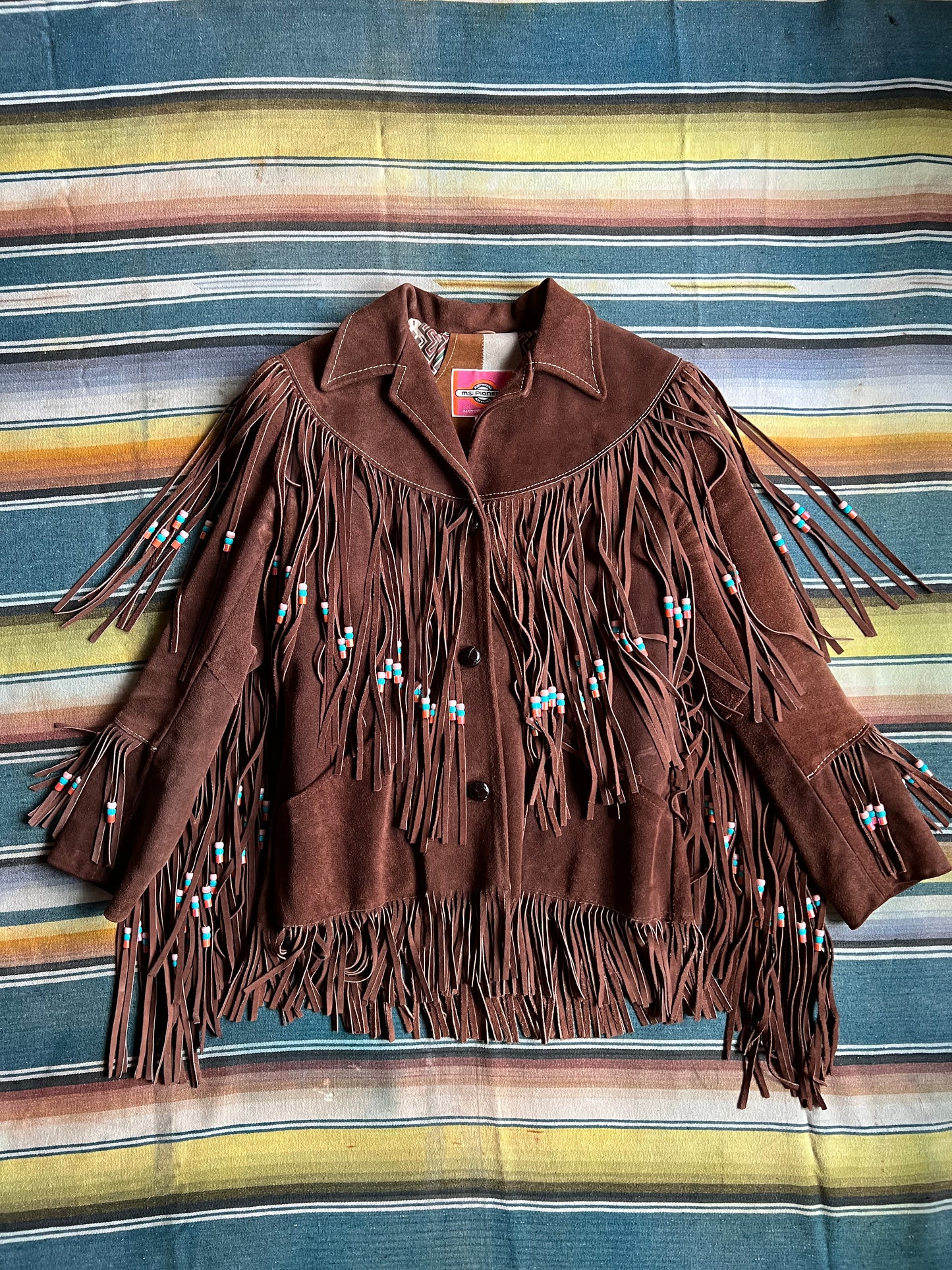 Ms. Pioneer Beaded Fringe Jacket