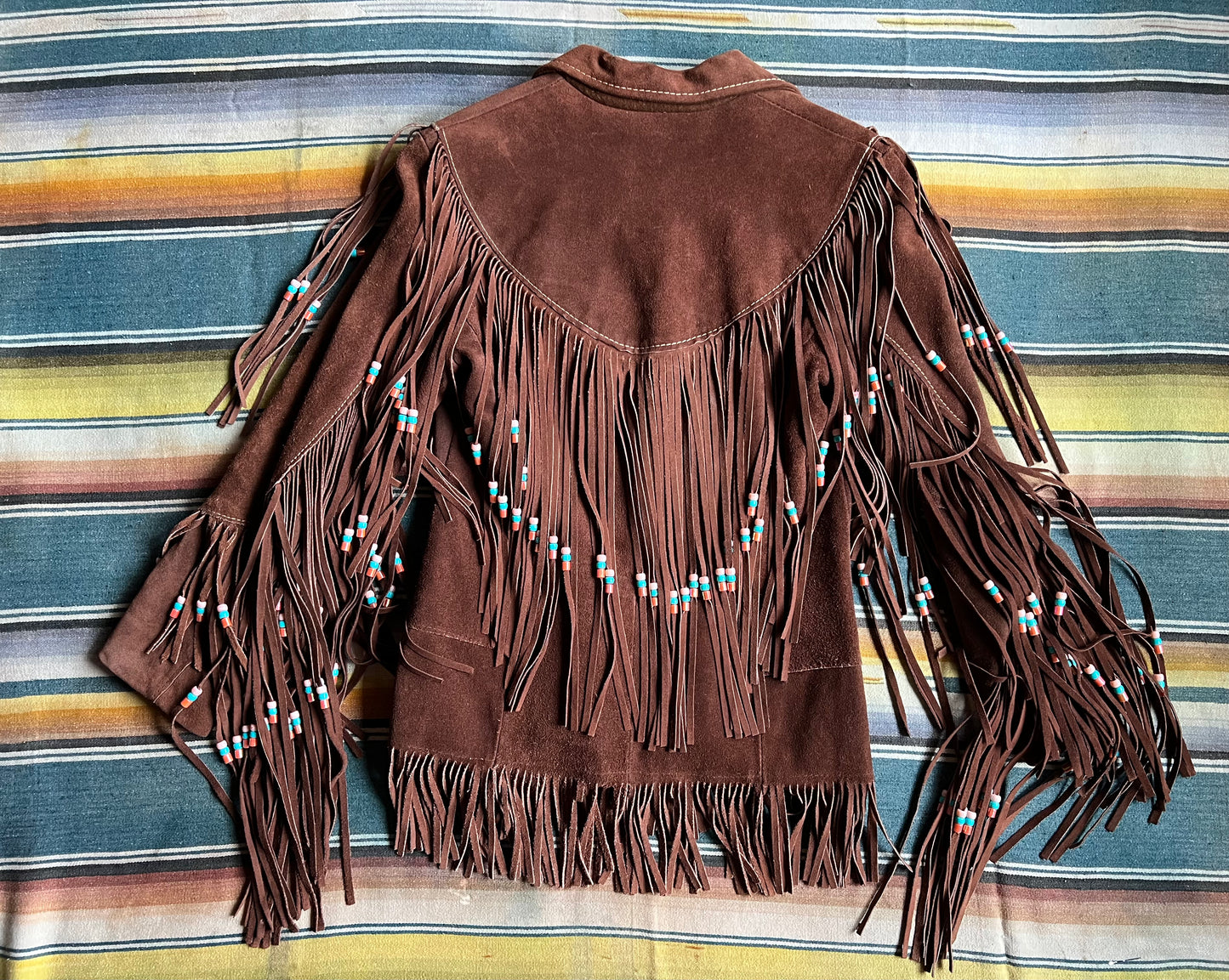 Ms. Pioneer Beaded Fringe Jacket