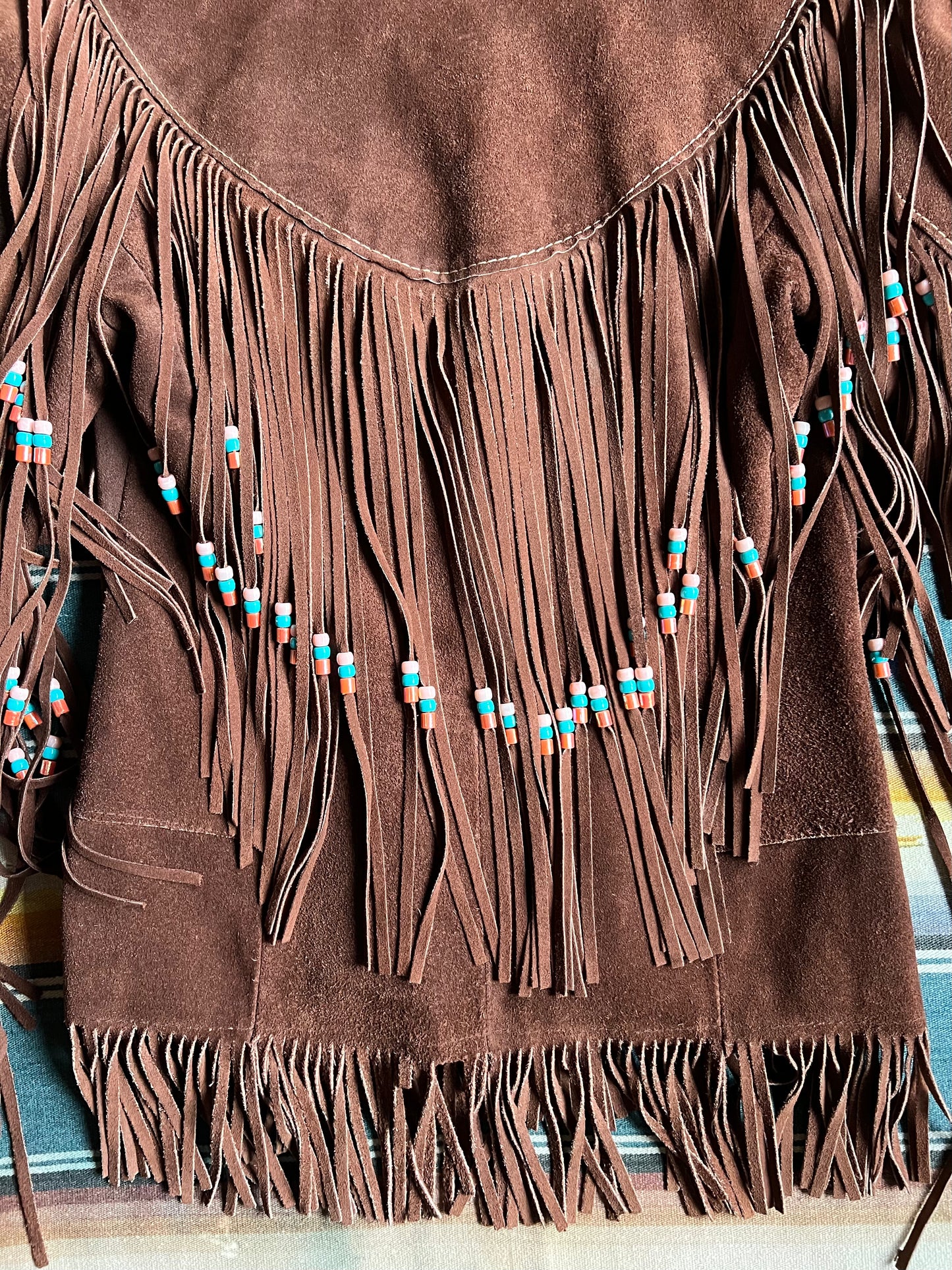 Ms. Pioneer Beaded Fringe Jacket