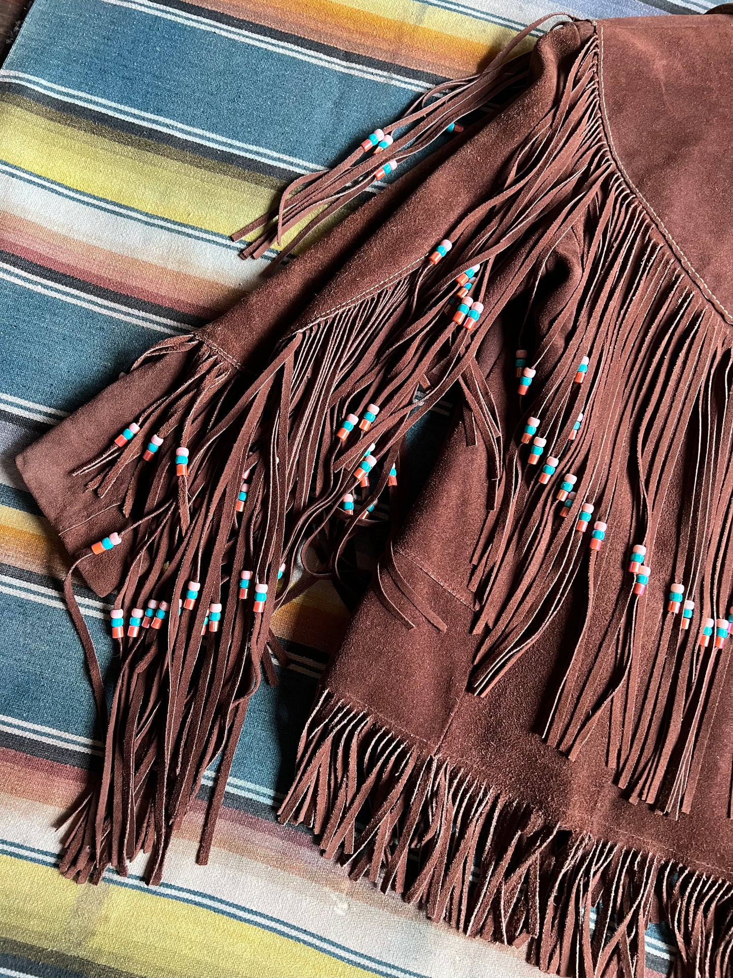 Ms. Pioneer Beaded Fringe Jacket