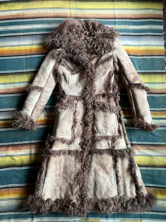 American Sheepherders Mongolian Fur Coat