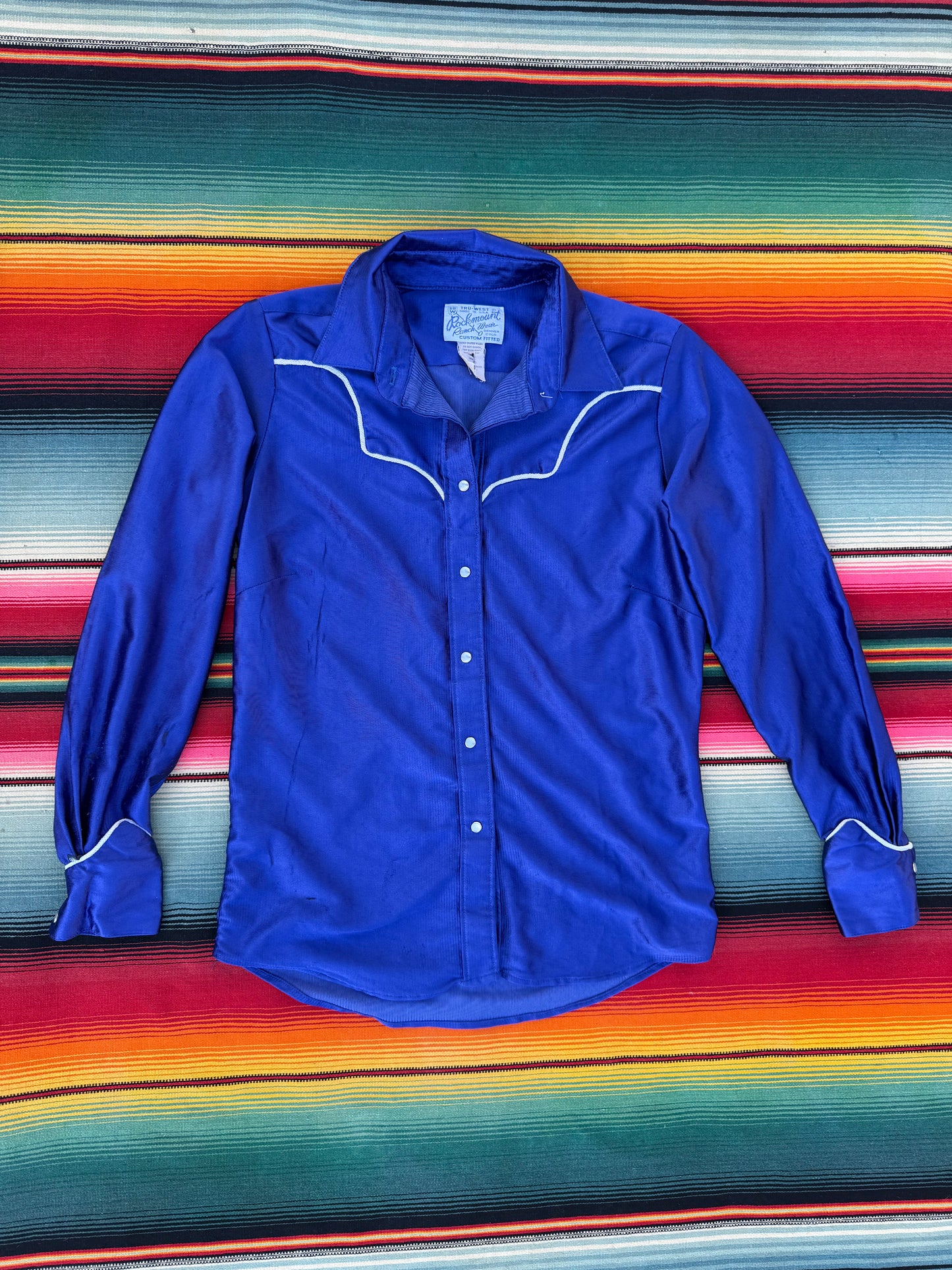 1970s Western Button Down