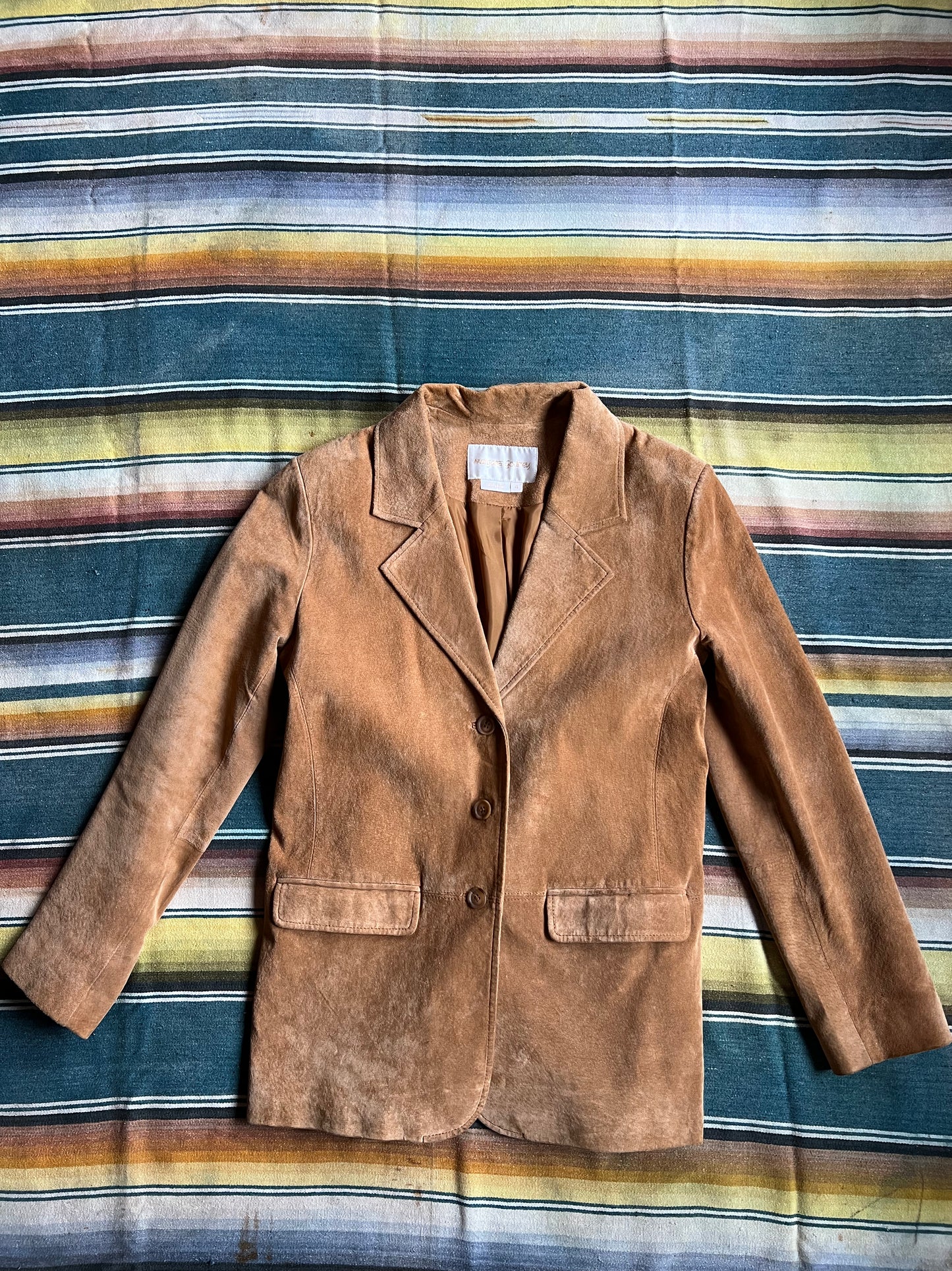 Margaret Godfrey Y2K Suede Blazer