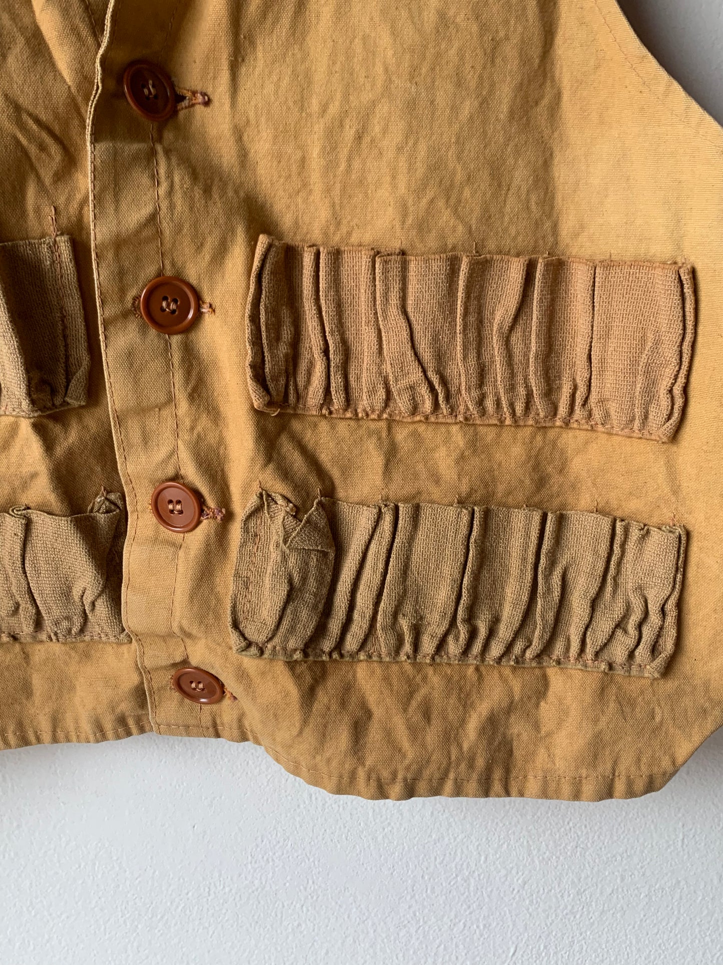 men's canvas vest
