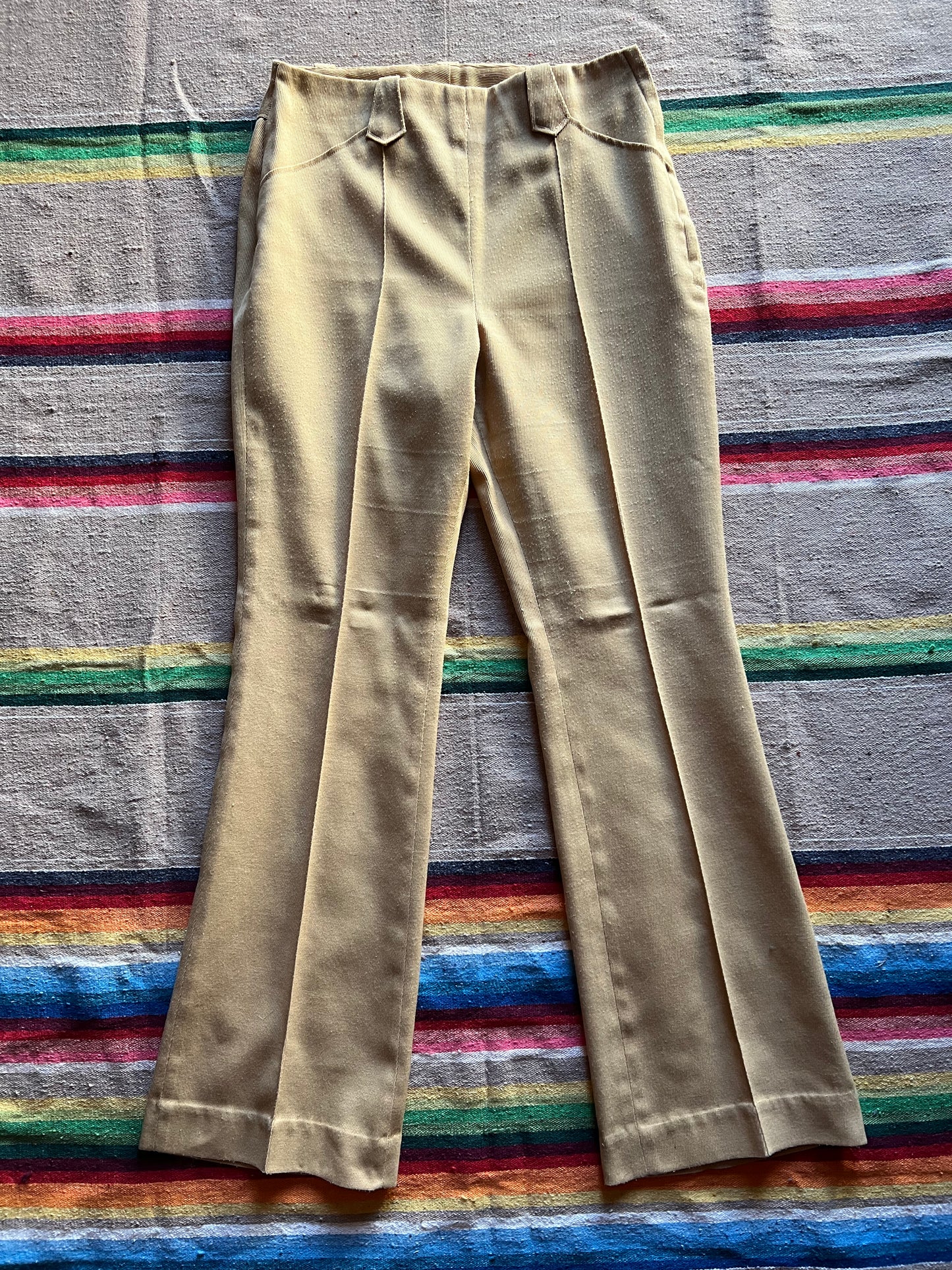 VTG H Bar C Yellow Pantsuit