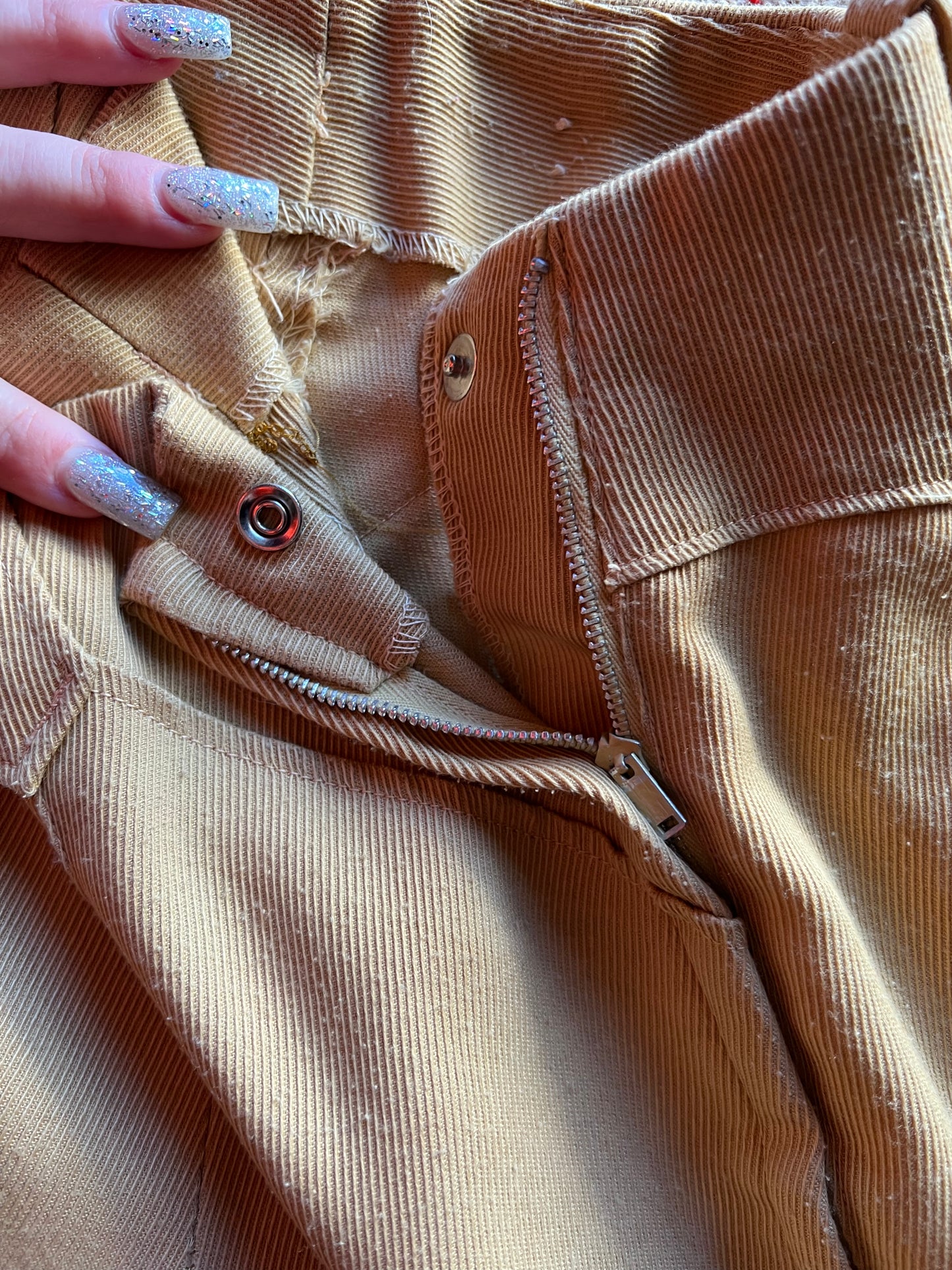 VTG H Bar C Yellow Pantsuit