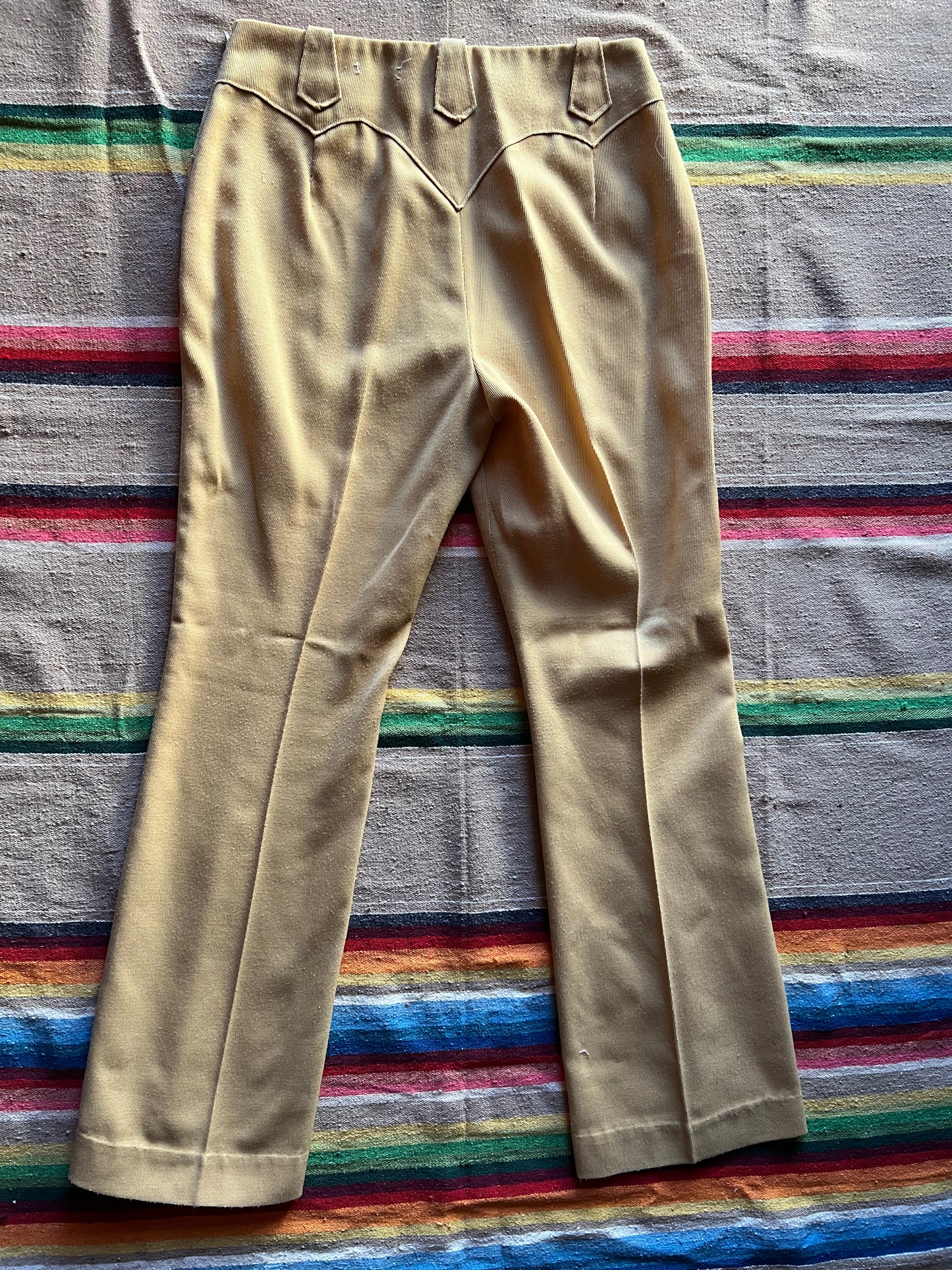 VTG H Bar C Yellow Pantsuit