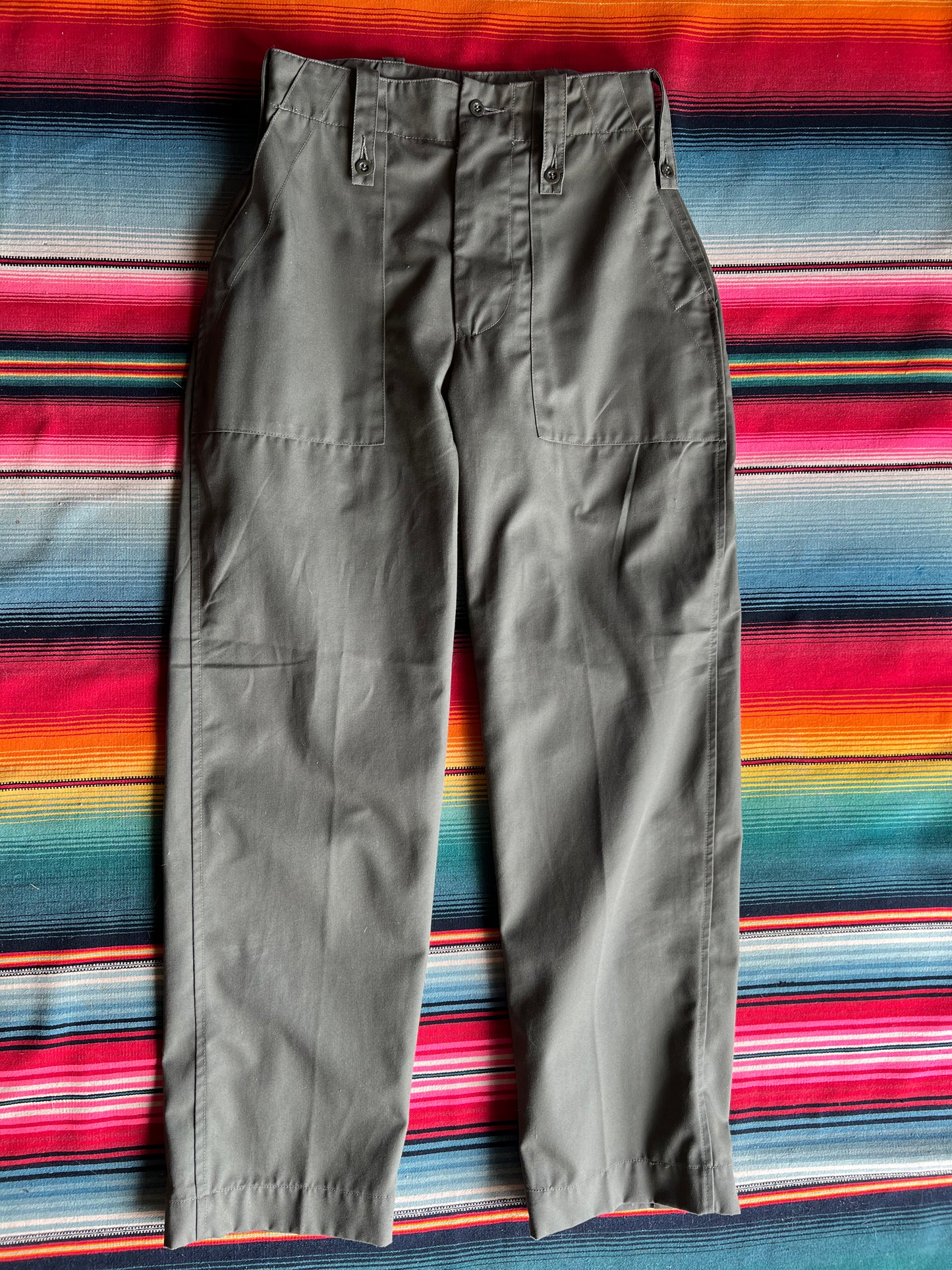 Buckle Back Army Style Pants