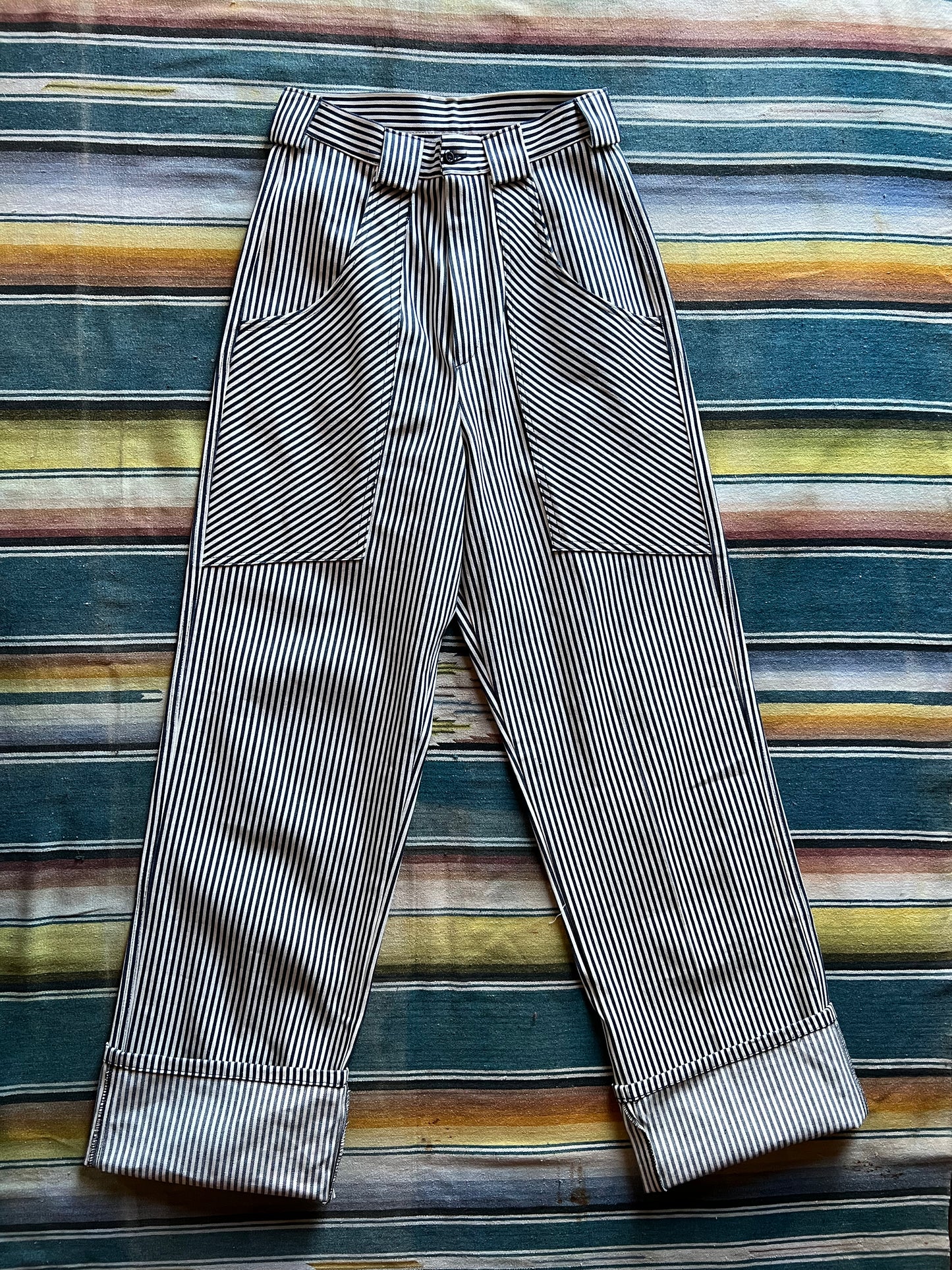 70s Angelica Uniform Railroad Pants