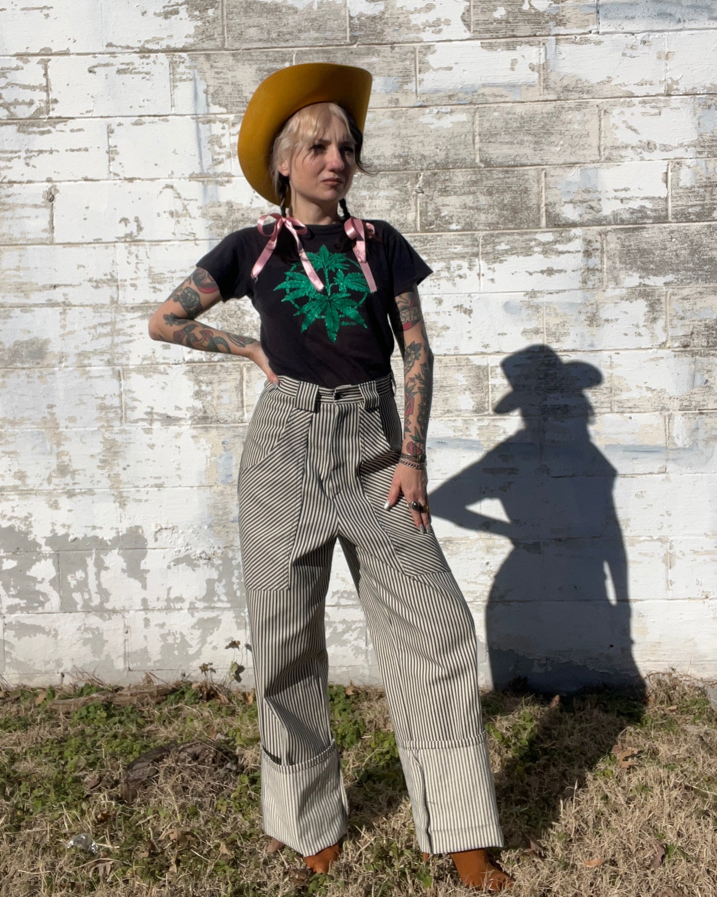 70s Angelica Uniform Railroad Pants