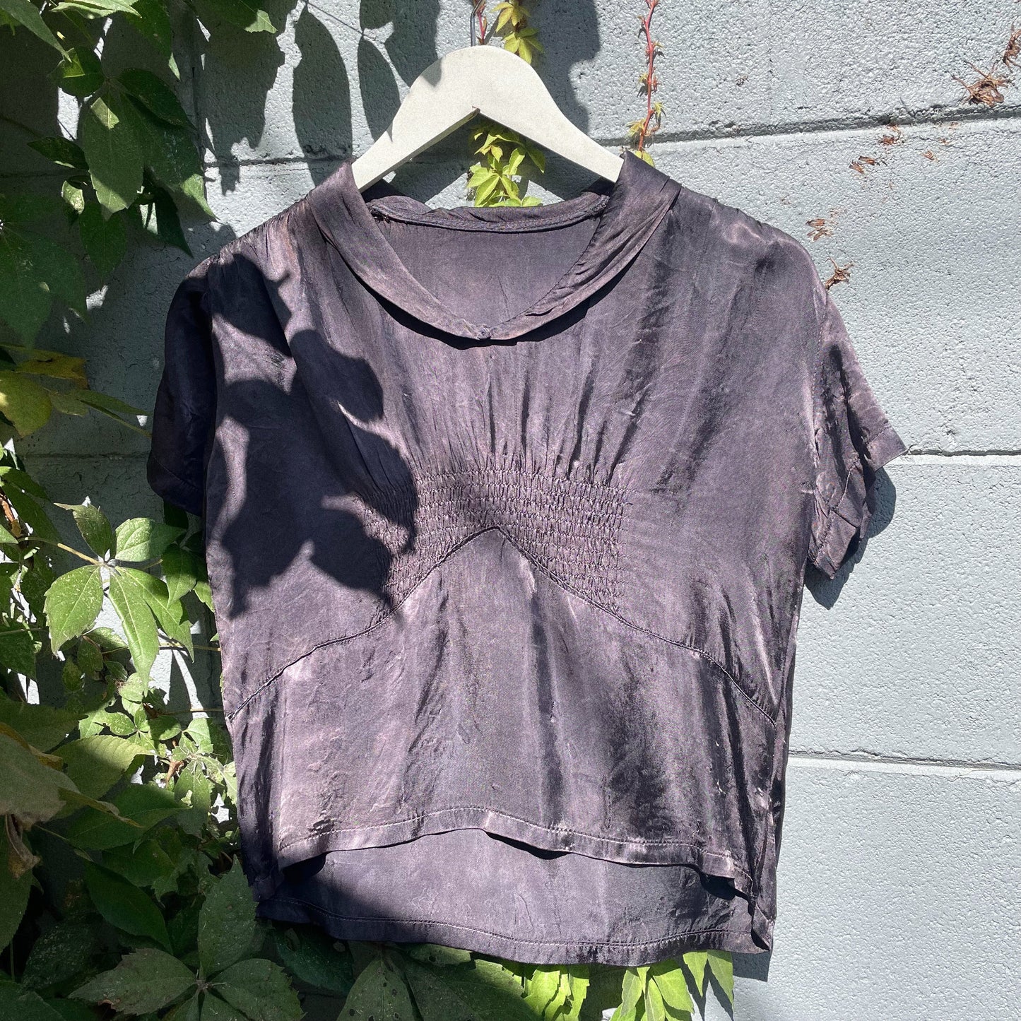 VTG Hand Dyed Silk Blouse