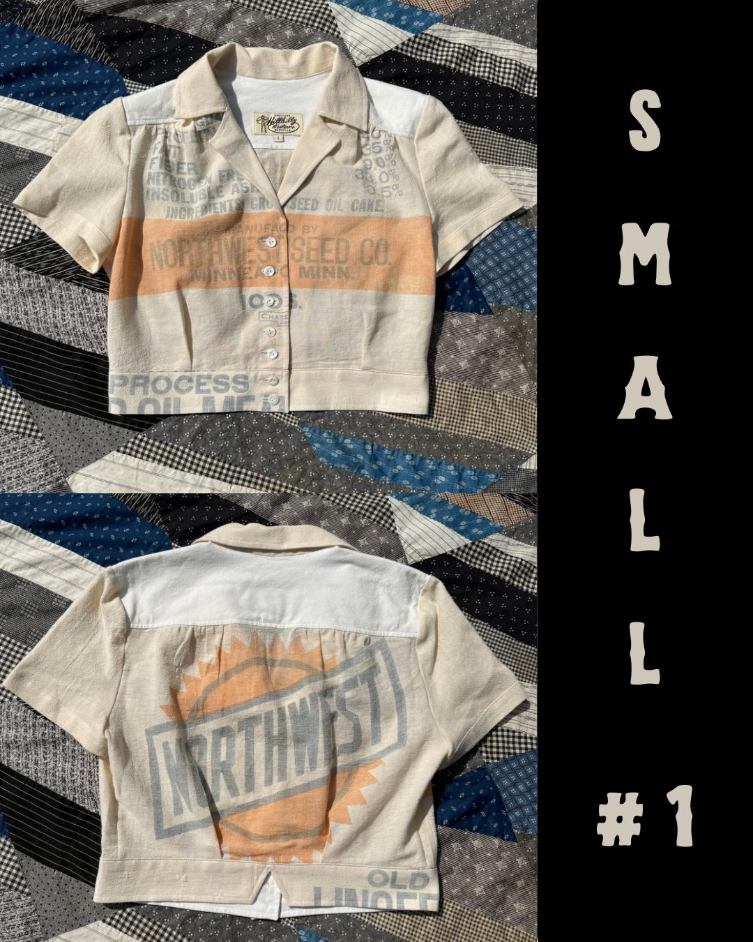 Handmade Feedsack Tops