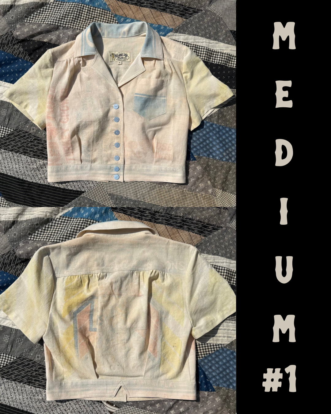 Handmade Feedsack Tops