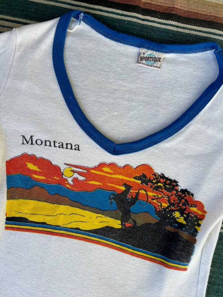 1970s Montana Souvenir T-shirt