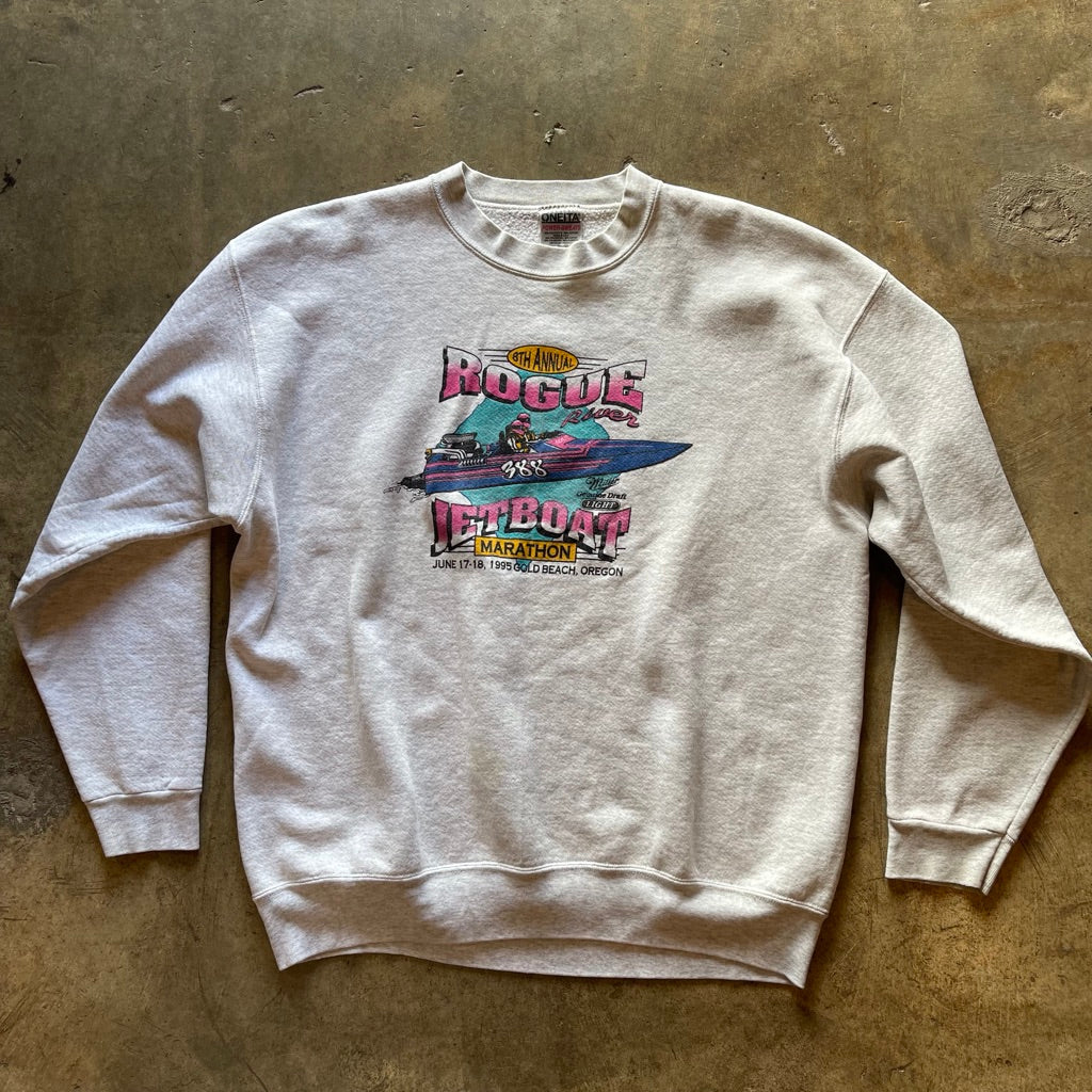 VTG Mid 80s 'Rogue Jetboat' Crewneck