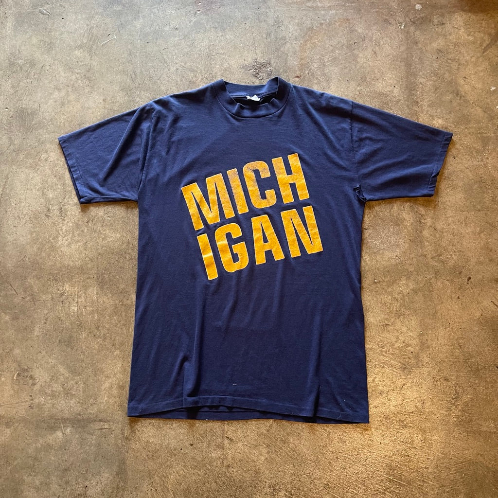 VTG Single Stitch Michigan Tee